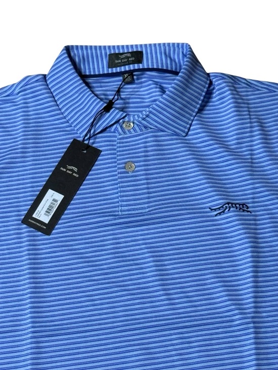 Sun Day Red Other - Sun Day Red NWT cypress multi stripe polo color denim Size XL
